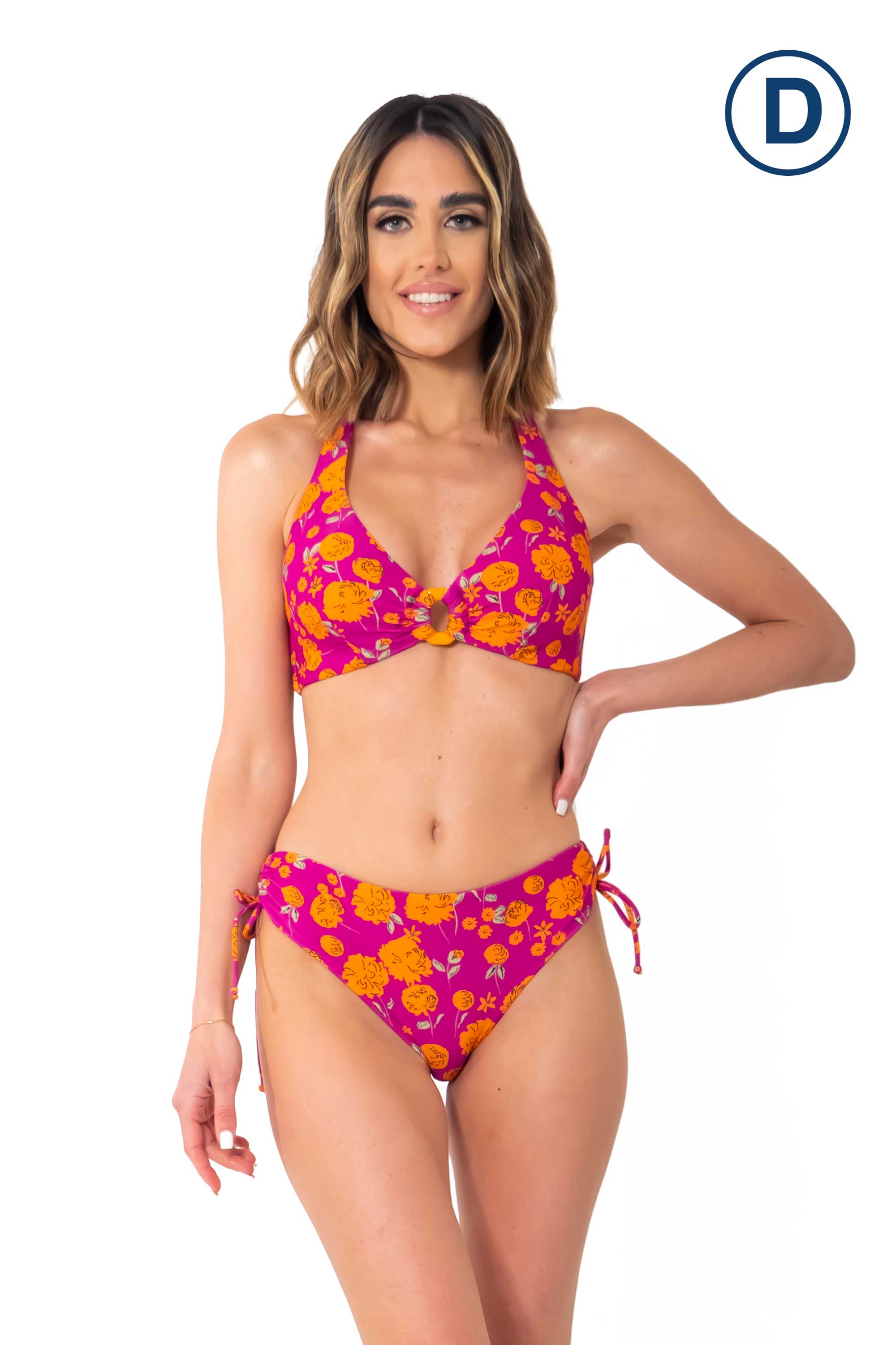 Bikini con ferretto Mango coppa D Orange Passion