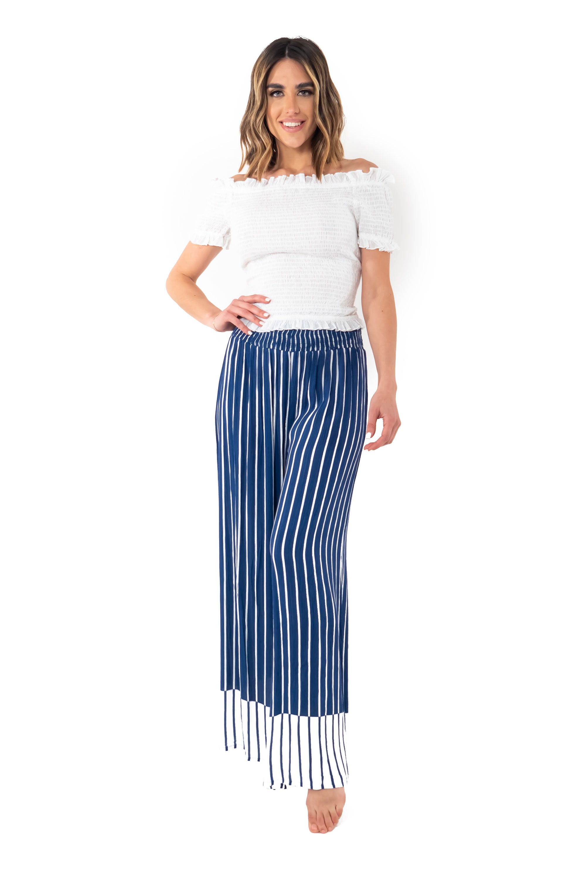 Pantaloni Palazzo Love in Saint Barth