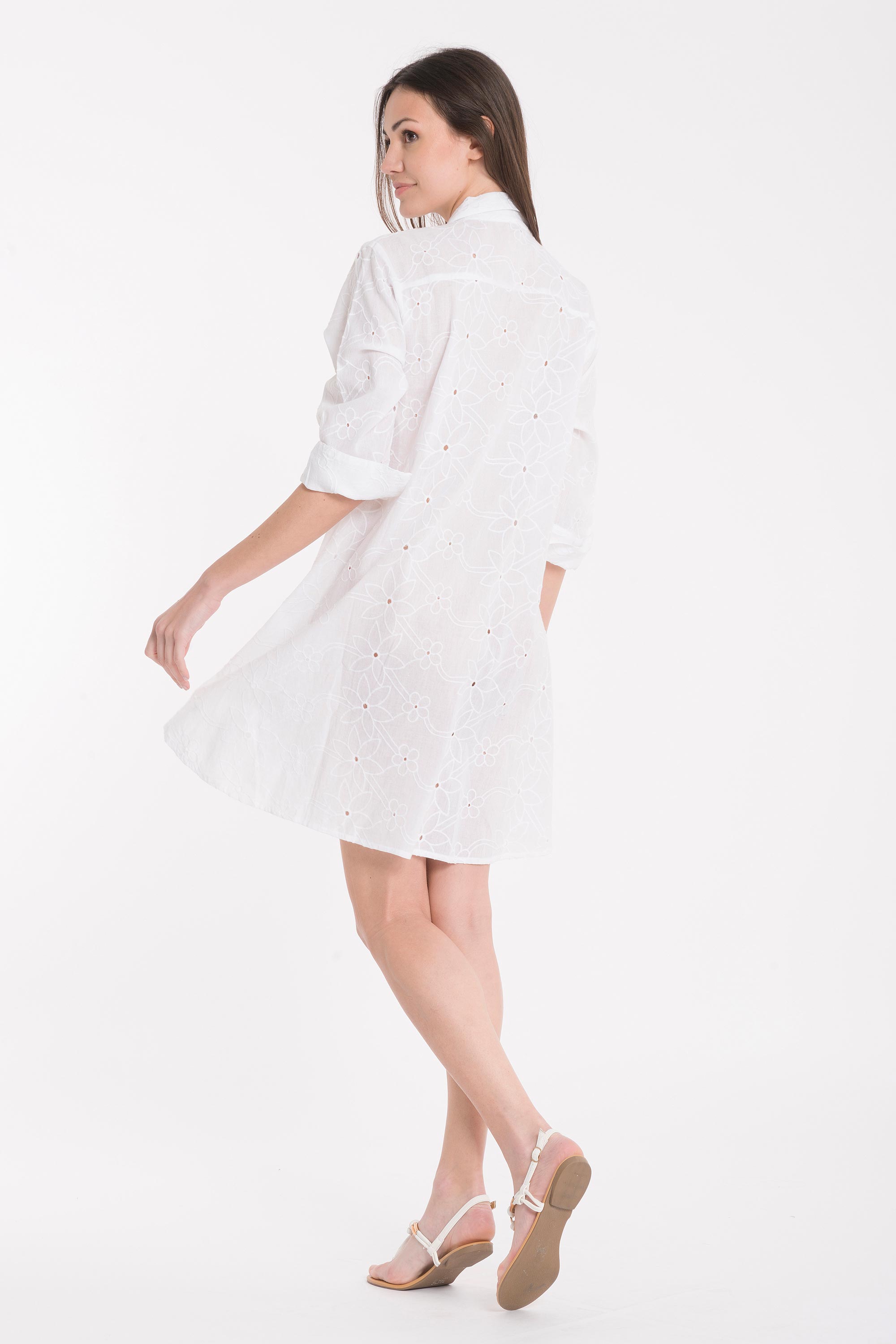 Abito Camicia con Manica a 3/4 Romina