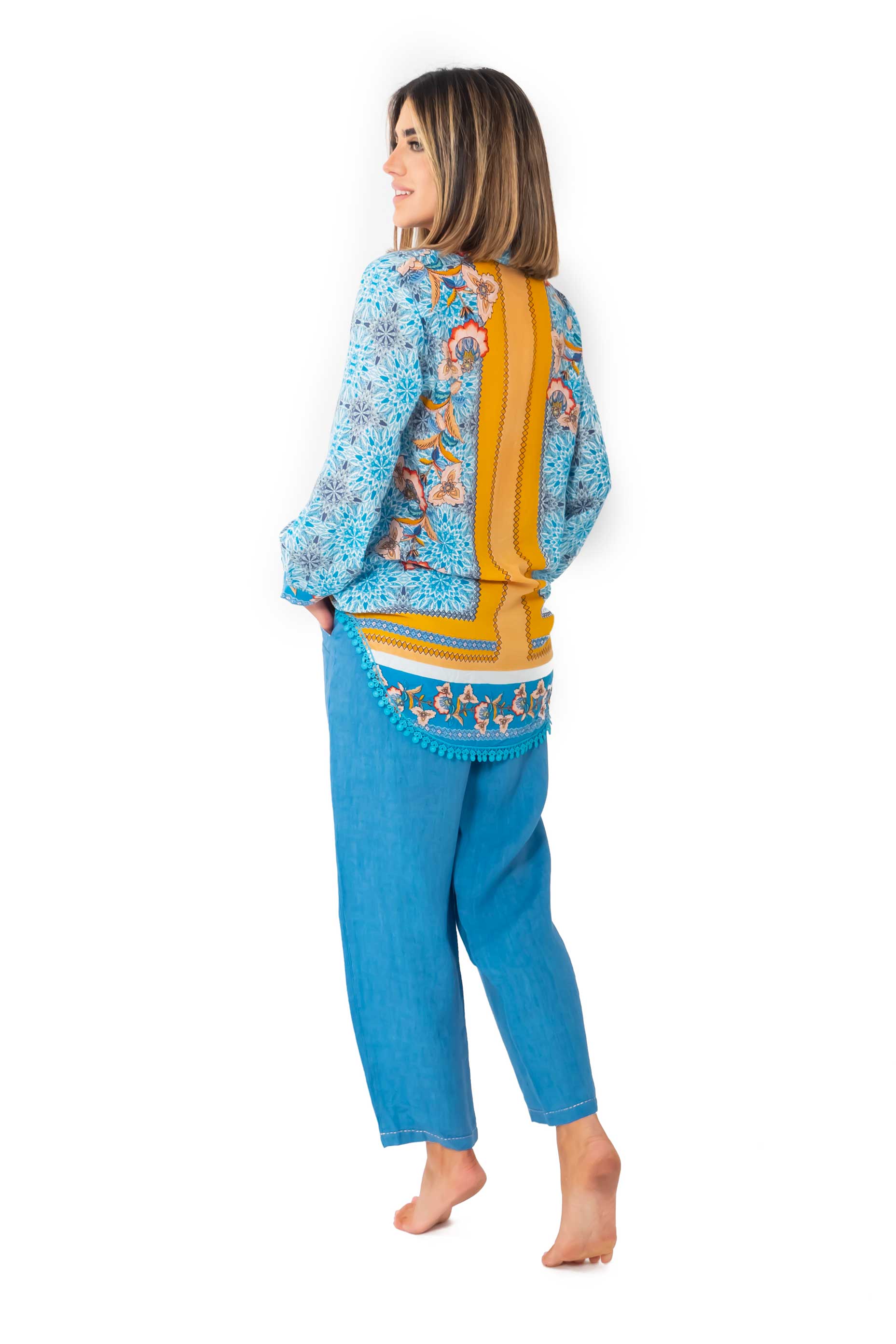 Pantaloni di lino Naomi