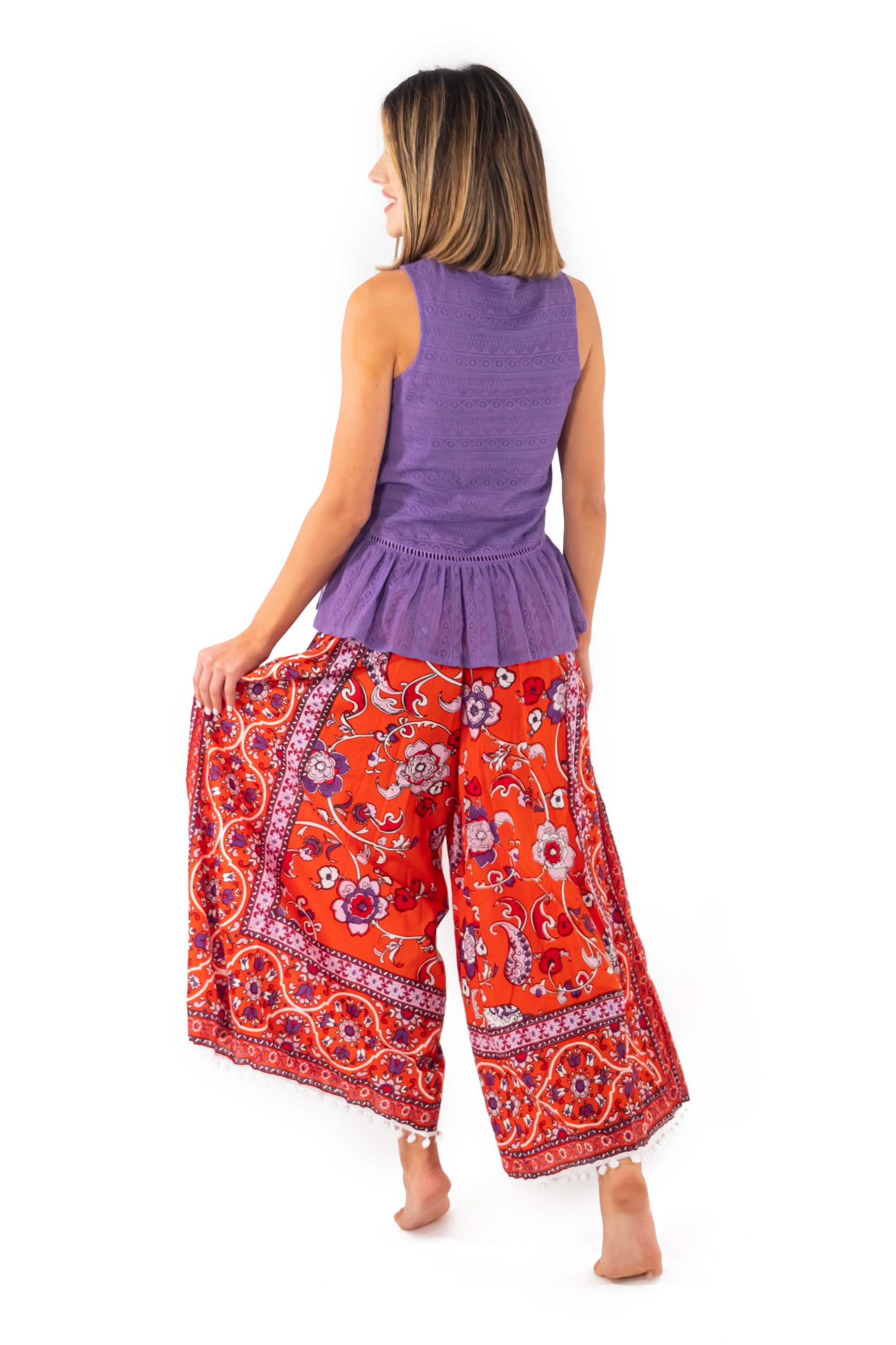 Pantaloni Palazzo