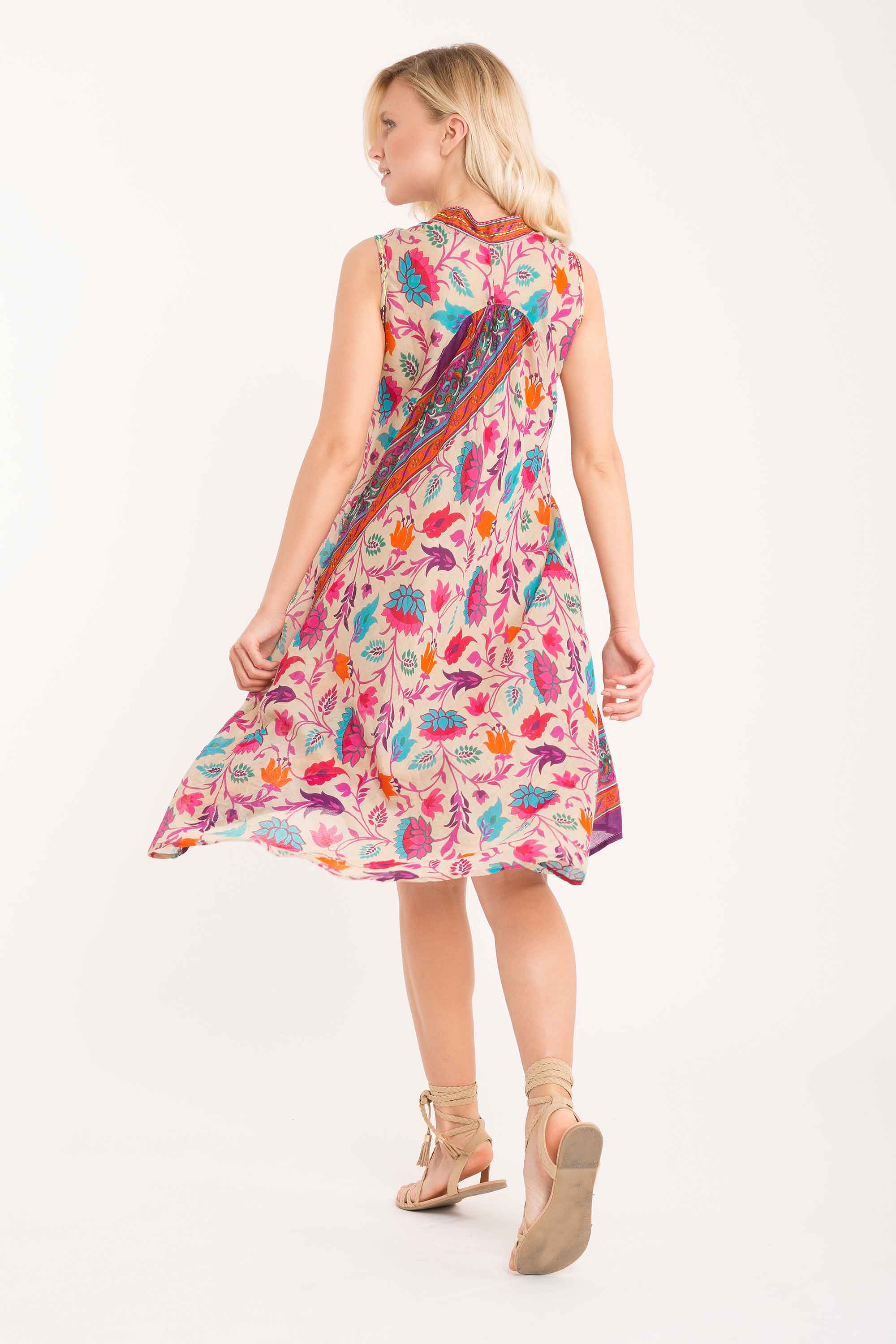 Micol sleeveless dress
