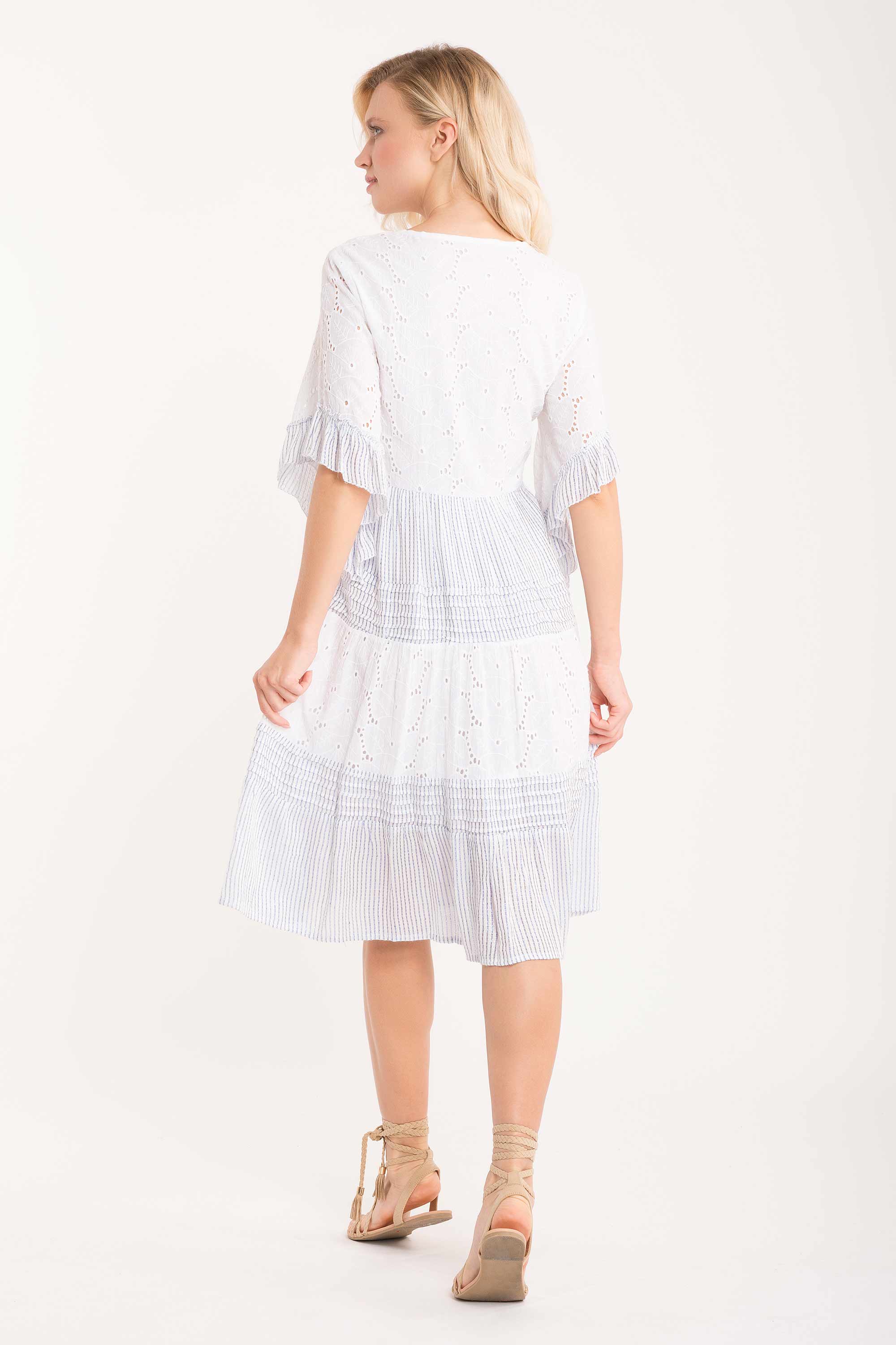 Elena 3/4 sleeve dress
