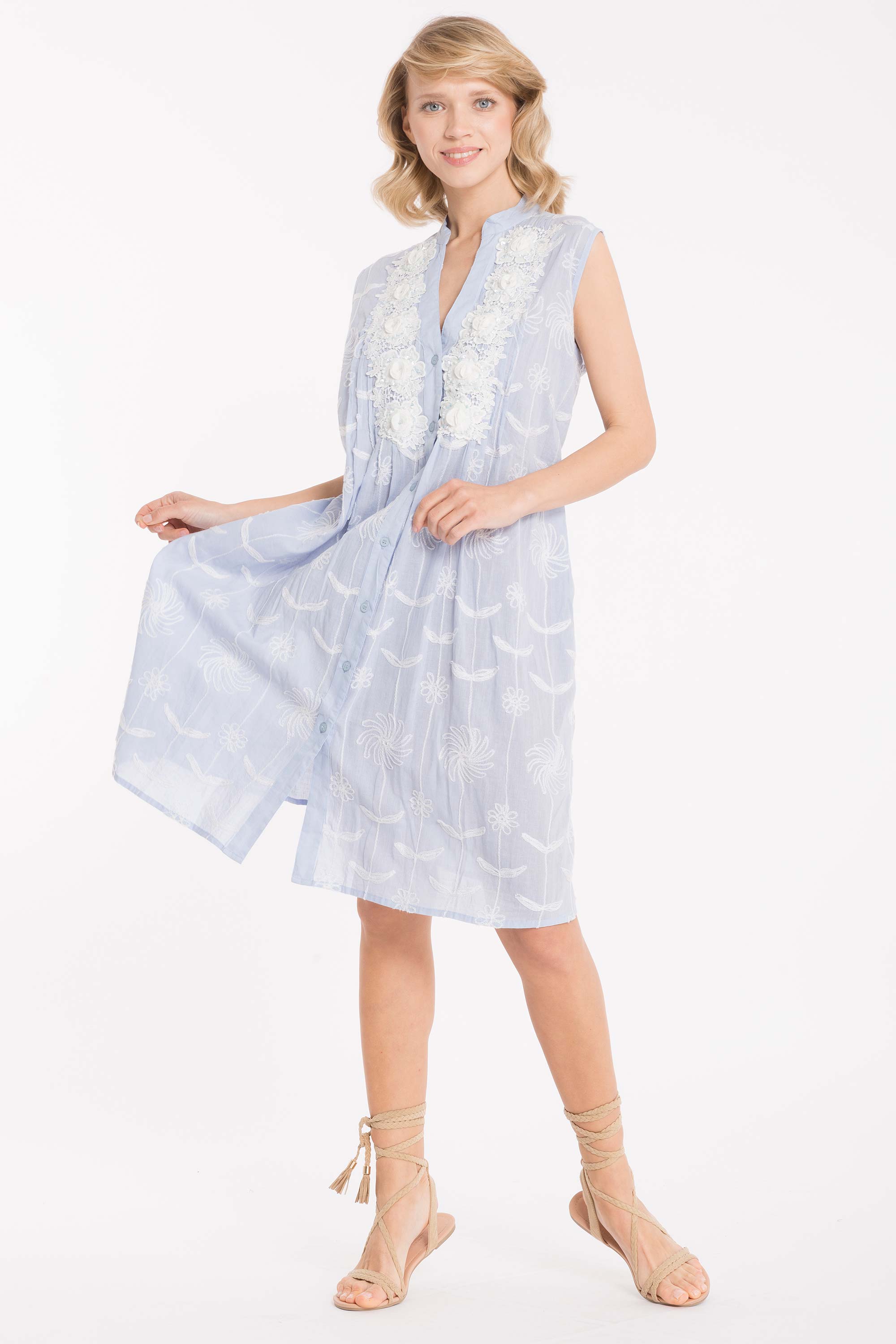 Abito Camicia Smanicato Elsa