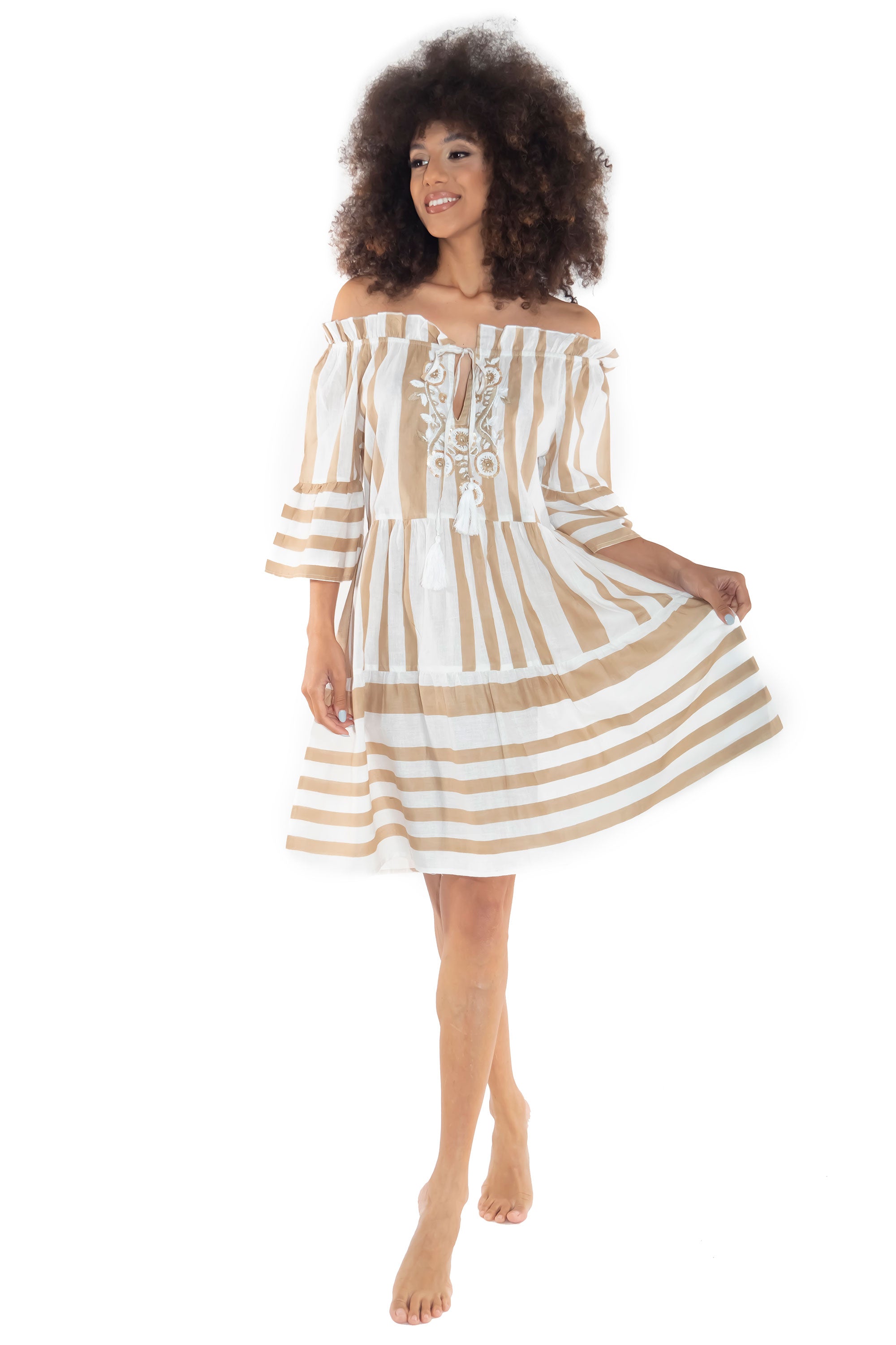 Vestito a righe Lilia