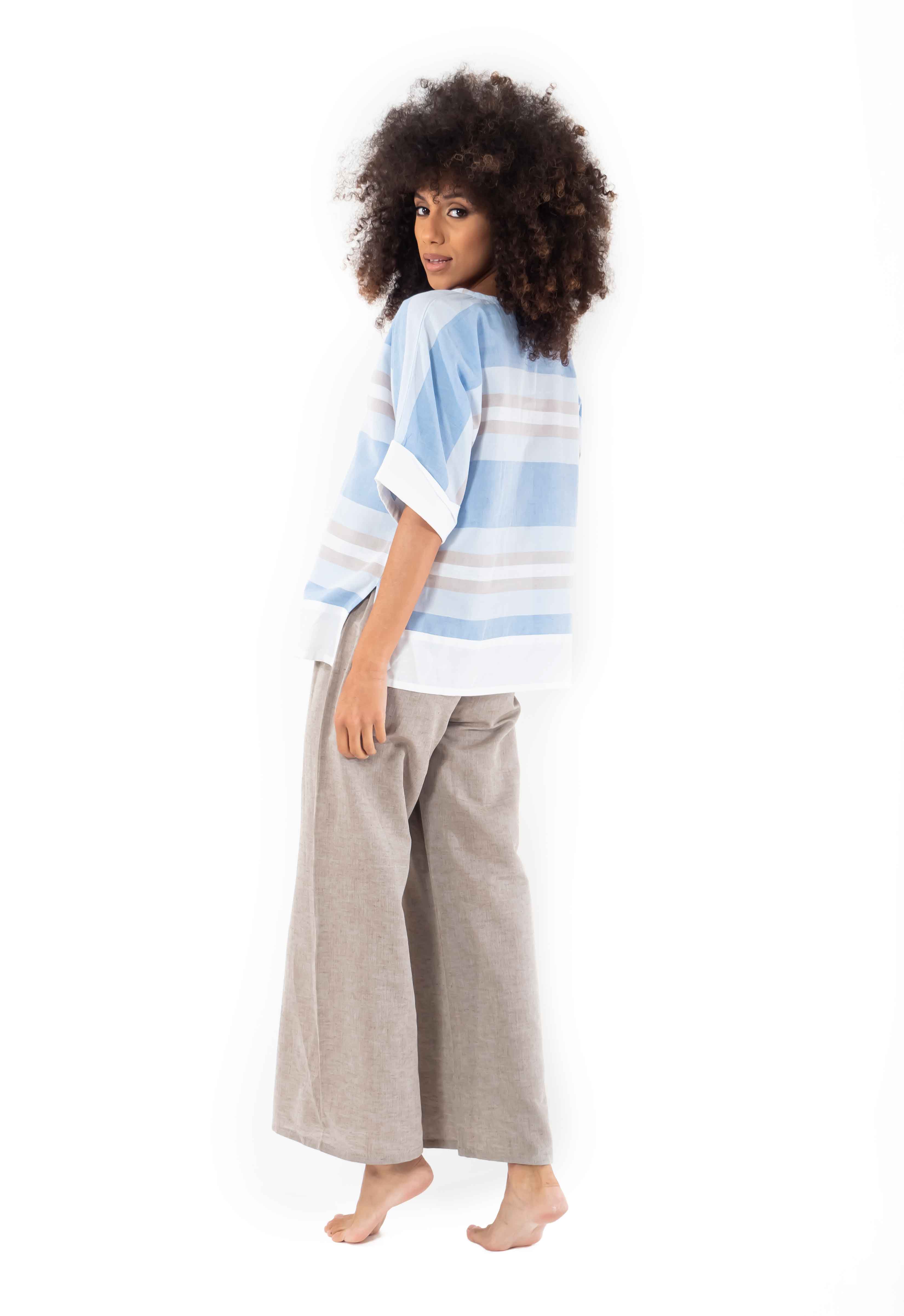 Blusa a righe Lea