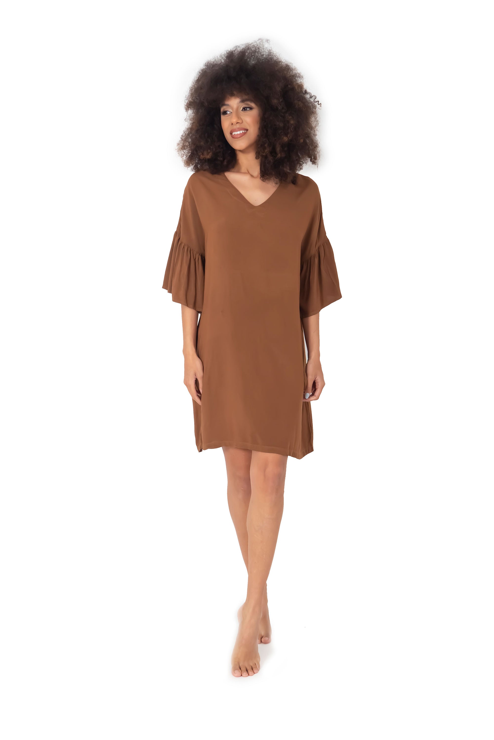 Vestito con manica a 3/4 Page
