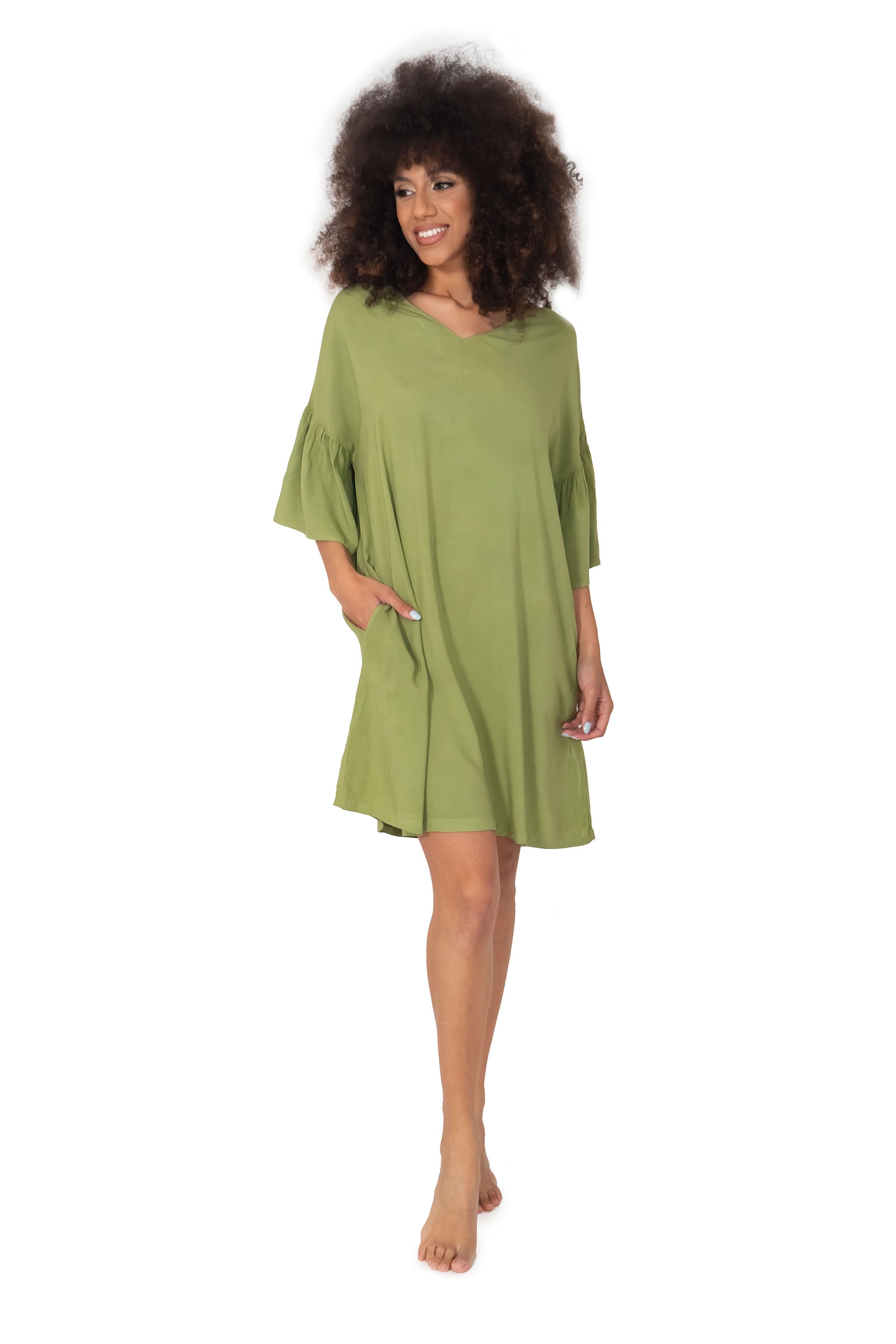 Vestito con manica a 3/4 Page