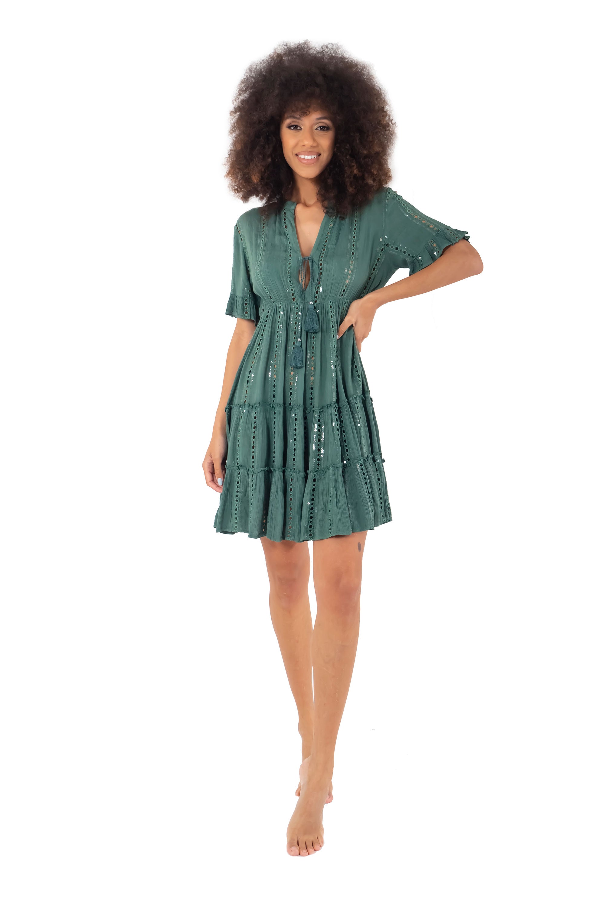 Vestito verde Ruby