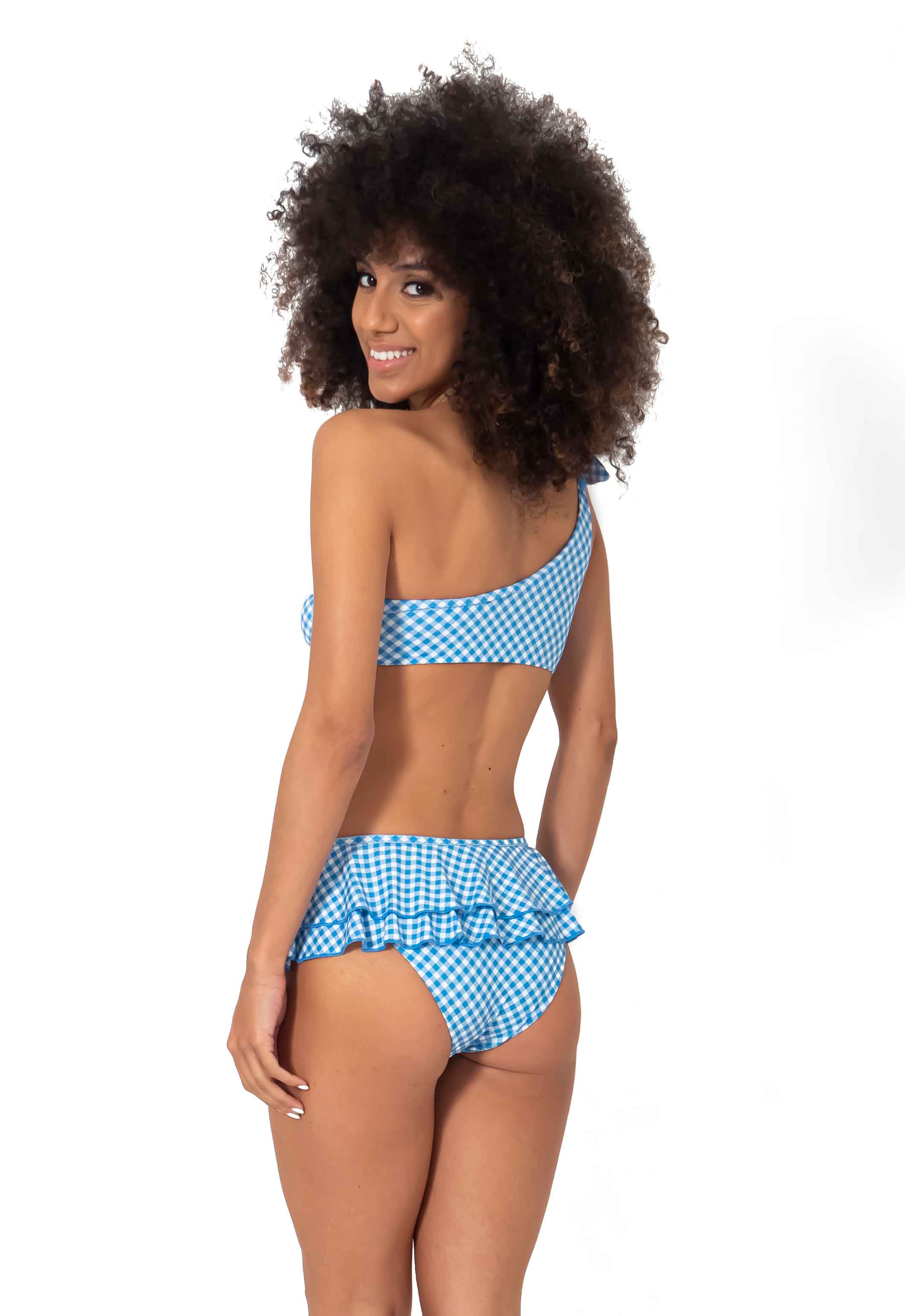 Bikini monospalla Arancia Saint Tropez