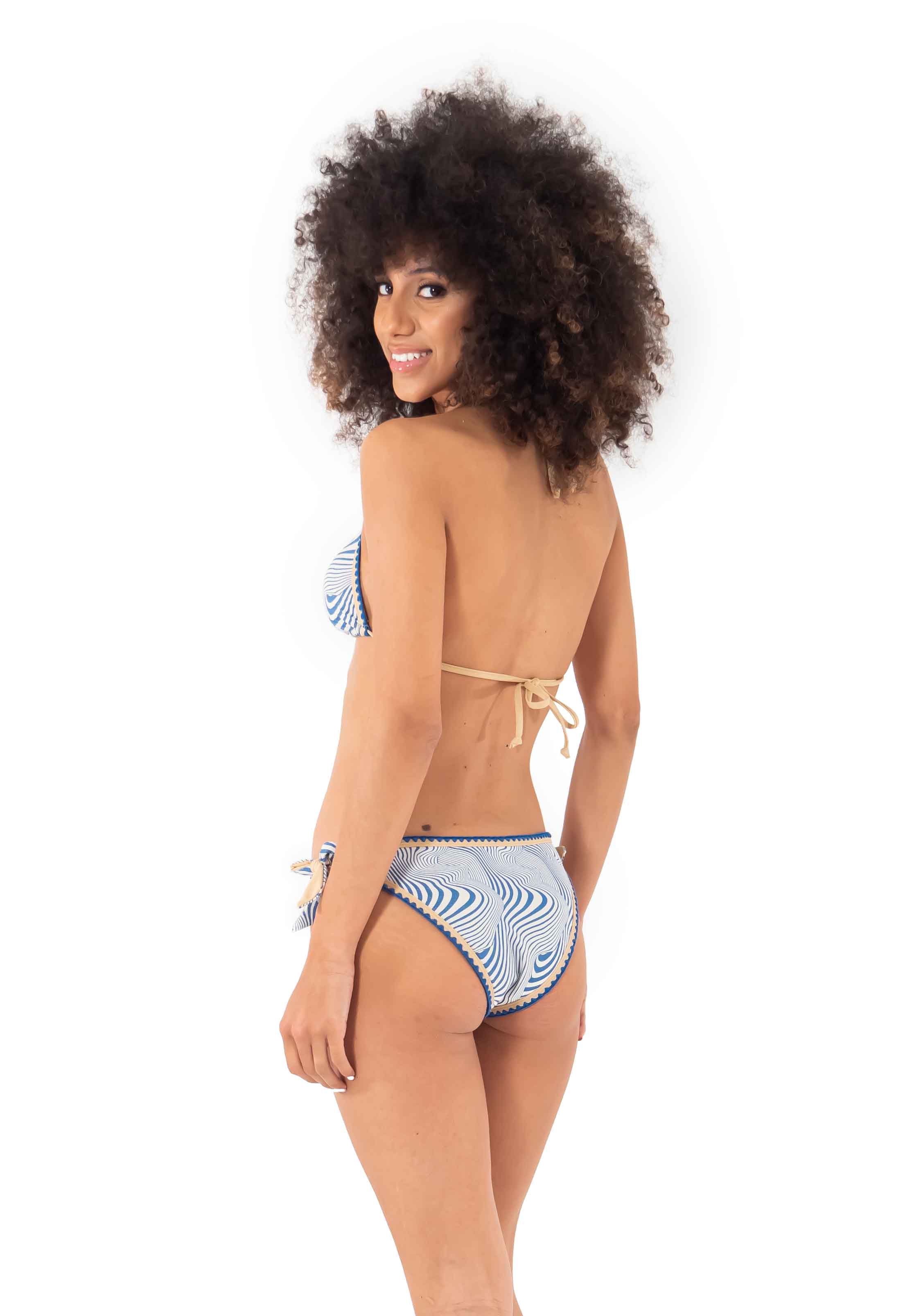 Bikini a triangolo Kiwi Digital Waves