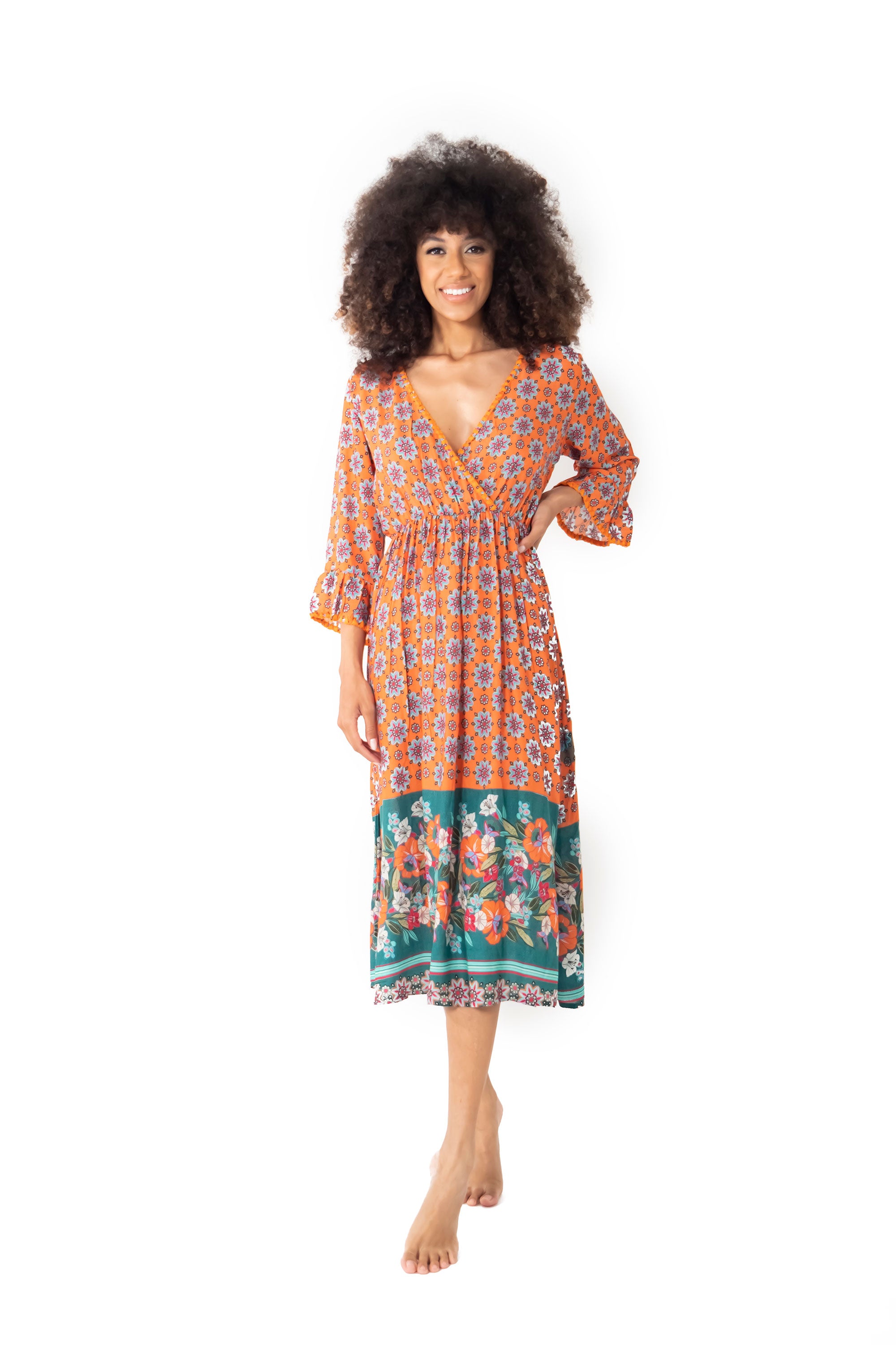 Vestito lungo Elly Isla Mujeres