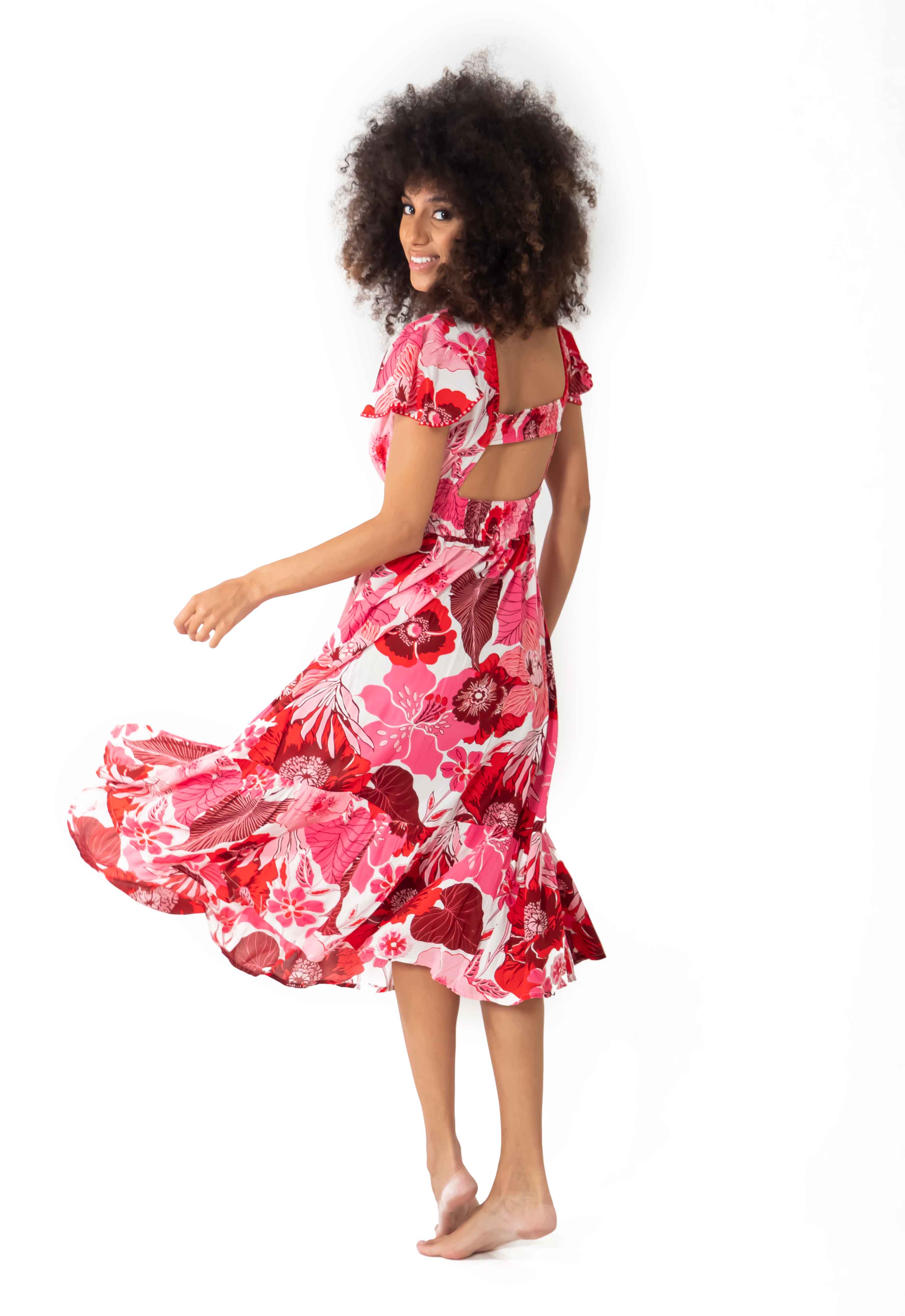 Vestito lungo Elisa Flowering Summer